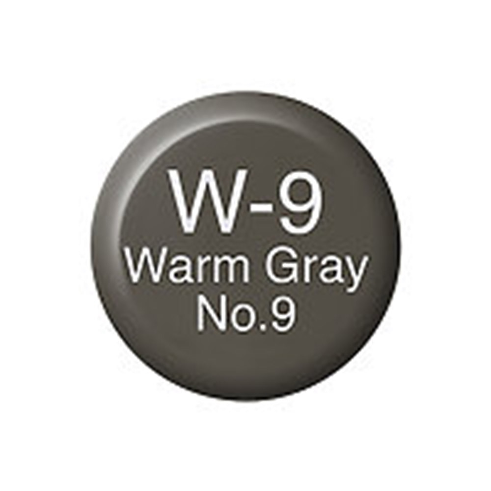 Copic, Ink Refill, 12ml, W9, Warm Gray, No. 9